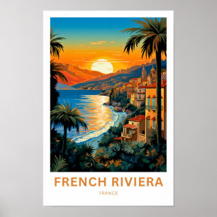 Riviera França Viagem Impressão