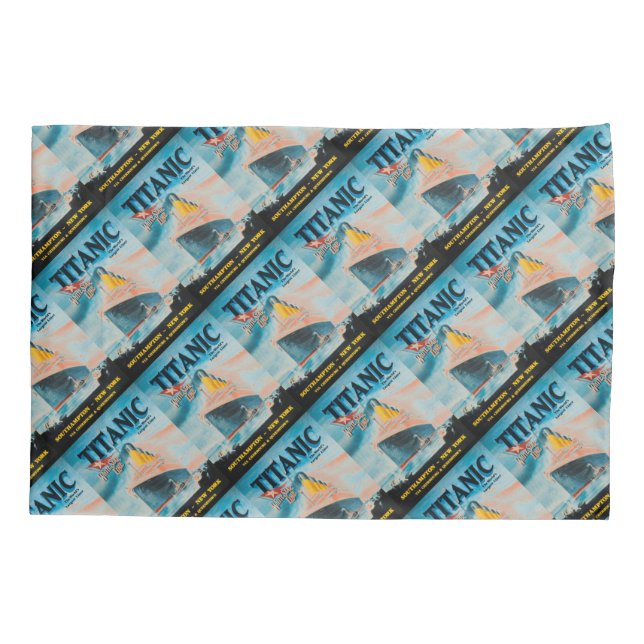 RMS Titanic Poster vintage Art (Verso)