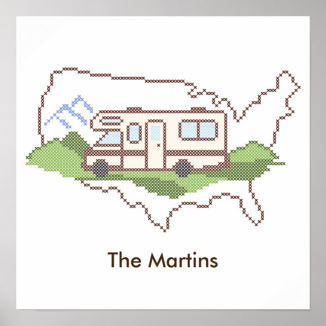 Road Trip USA Poster (Frente)