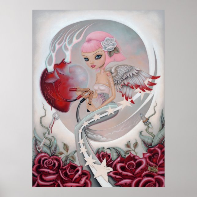 Roadside Angel Poster (Frente)