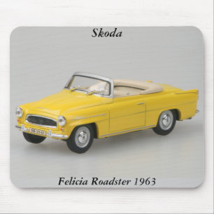 Roadster de Skoda Felicia Mousepad 1963