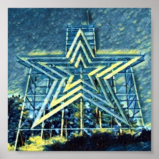 Roanoke Star Poster (Frente)