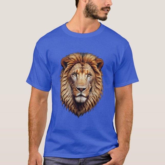 "Roar em estilo: T-Shirt com Logotipo Geométrico Ú (Frente)