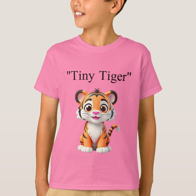 Roar Like a Brave Tiger – Motivational T-Shirt for (Frente)