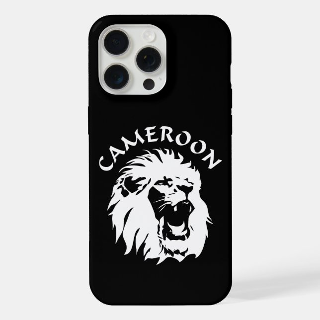 Roaring Lion Face - Camarões (Verso)