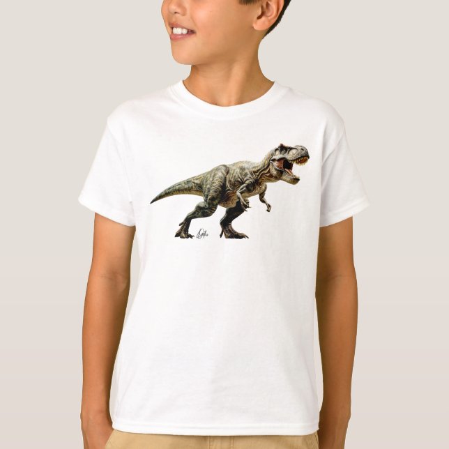 Roaring Rex Adventure T-Shirt (Frente)