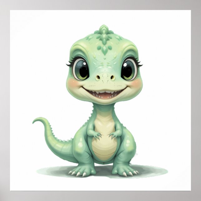 Roarsome Baby Dino Impressão - Enfermeiro bonito (Frente)