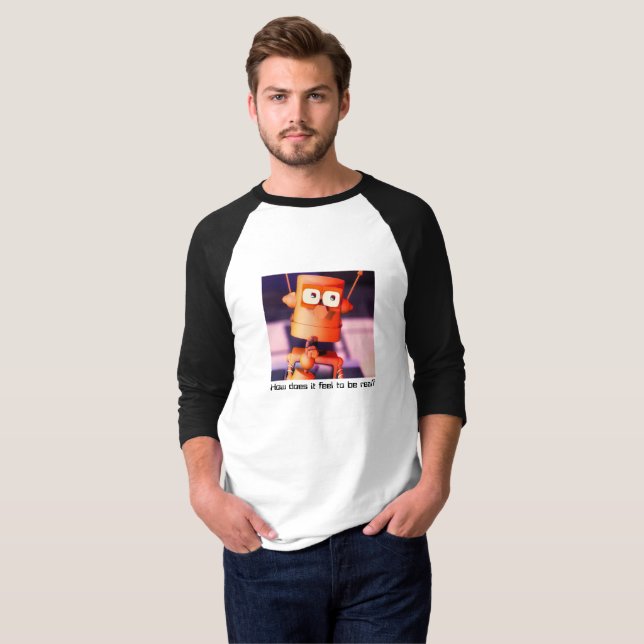 "Rob Pondering" Jersey T-Shirt (Frente Completa)