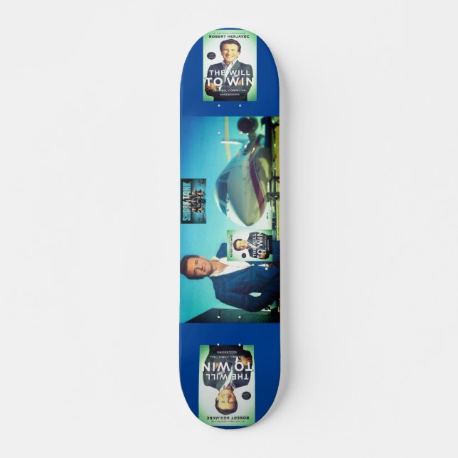 ROBERT 7, 3/4", skateboard Deck (Frente)