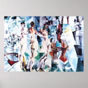 Robert Delaunay a cidade do poster de Paris