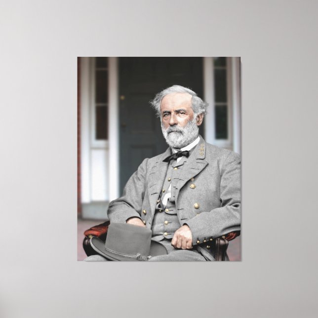 Robert E. Lee Canvas Print (Frente)