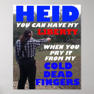 Robert Heid "Liberdade" Poster