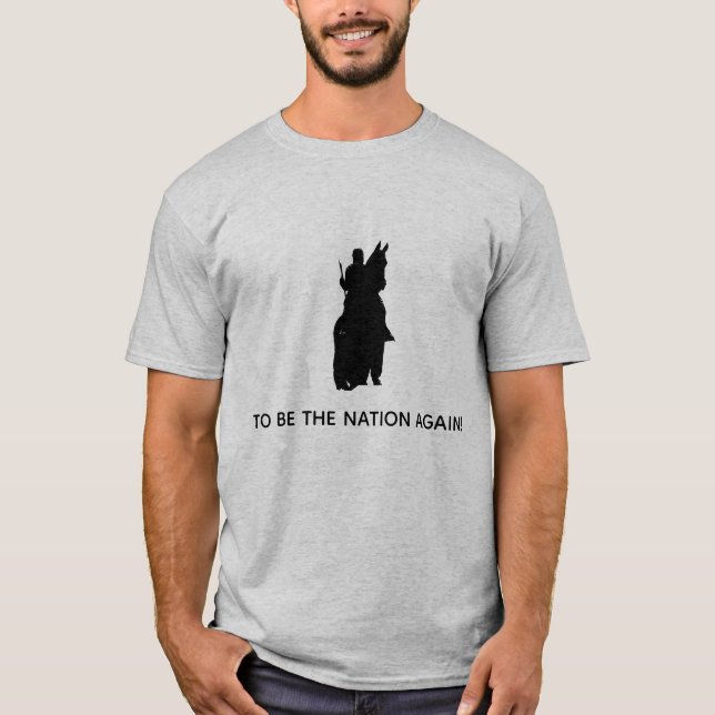 Robert the Bruce "To Be the Nation Again" T-shirt (Frente)
