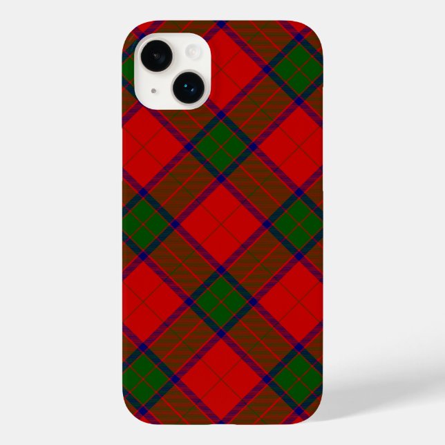Robertson tartan xadrez verde vermelha (Verso)