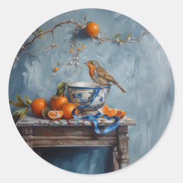 Robin - Adesivos redondos para artigos de papelari