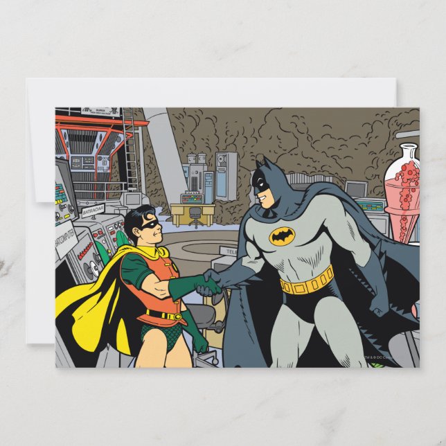 Robin E Batman Handshake (Frente)