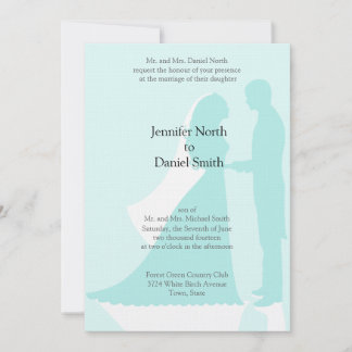 Robin Egg Blue Bride E Convites de casamento De Al