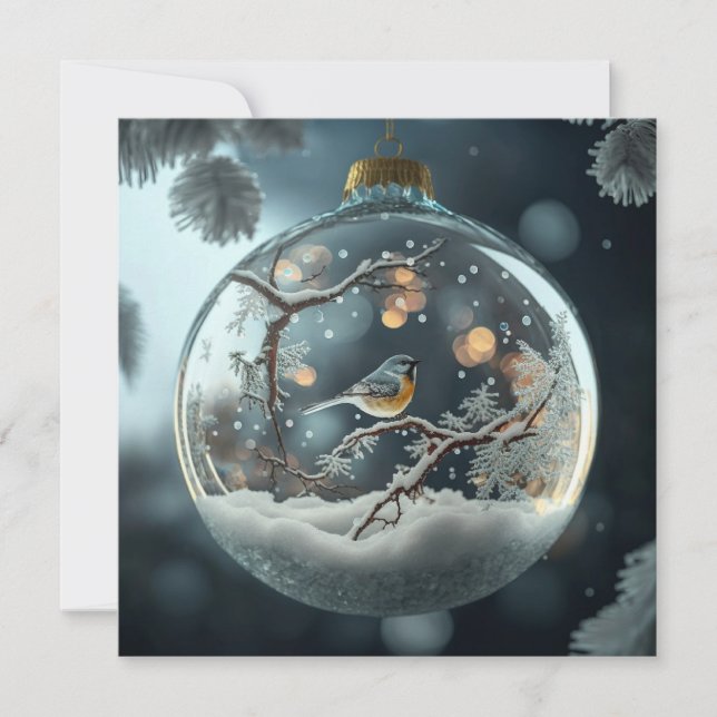 Robin no Cartão de Natal do Globo (Frente)