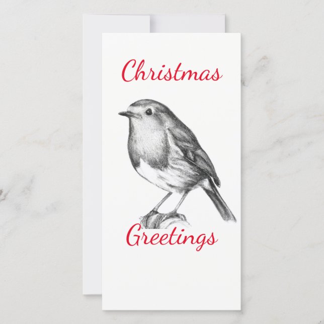 Robin preto e branco (Frente)