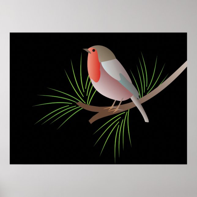 Robin Redbreast Poster (Frente)