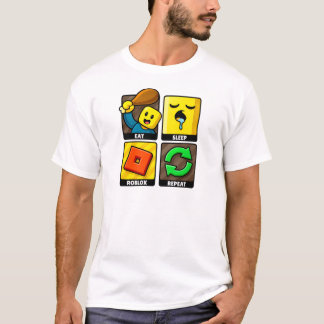 Roblox Comer Dormir Repetir Camisa Divertida de Jo