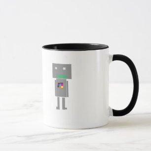 robô: caneca