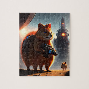 Robô Quokka Futurista, Quebra-Cabeça