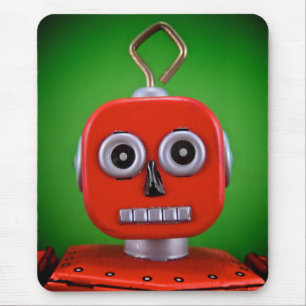 Robô vermelho Mousepad