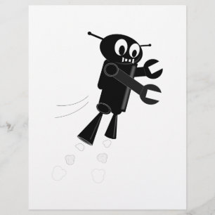 Robô Voador Preto