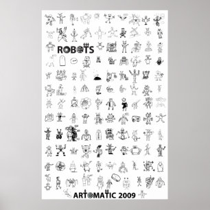 Robôs Artomáticos 2009 Poster 6