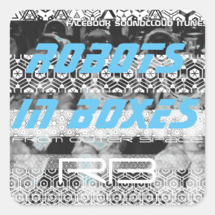 Robôs nos autocolantes