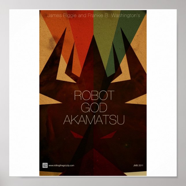 Robot God Akamatsu Poster 5 (Frente)