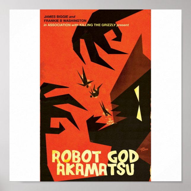 Robot God Akamatsu Poster 6 (Frente)