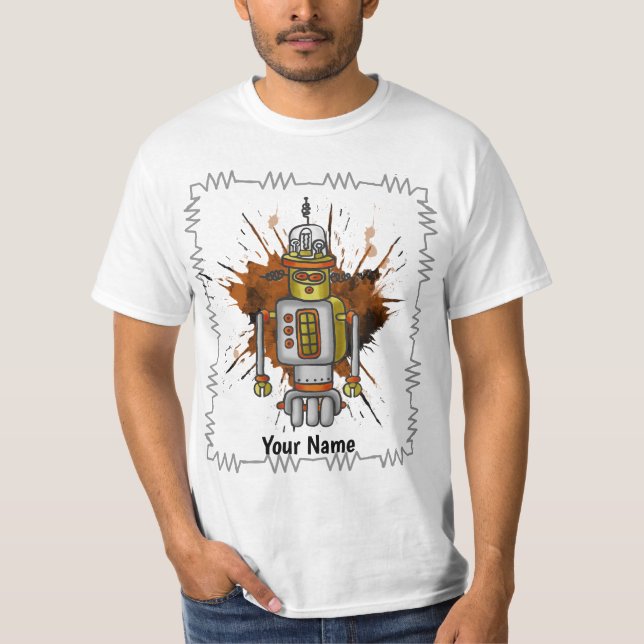 Robot Quatro T-Shirt (Frente)