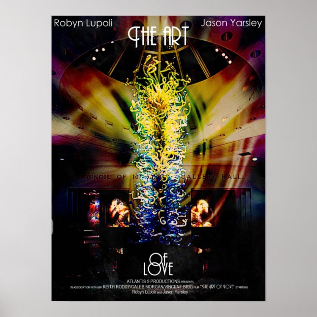 Robyn Lupoli e a Poster de Casamento de Jason Yars (Frente)