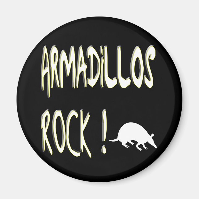 Rocha Armadillos! Íman (Frente)