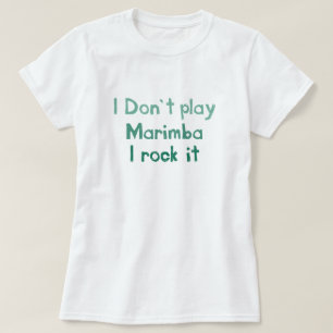 Rocha do Marimba ele t-shirt - senhoras