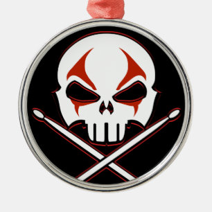 Rocha do ornamento do metal pesado & ornamento do