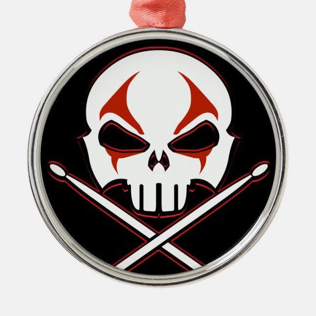 Rocha do ornamento do metal pesado & ornamento do (Frente)