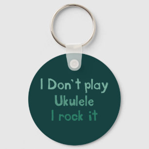 Rocha do Ukulele ele chaveiro