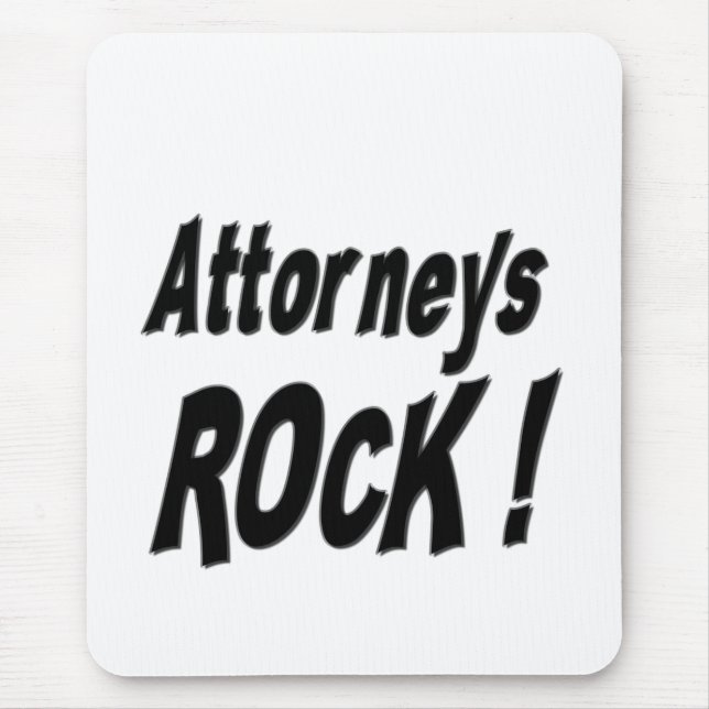 Rocha dos advogados! Mousepad (Frente)