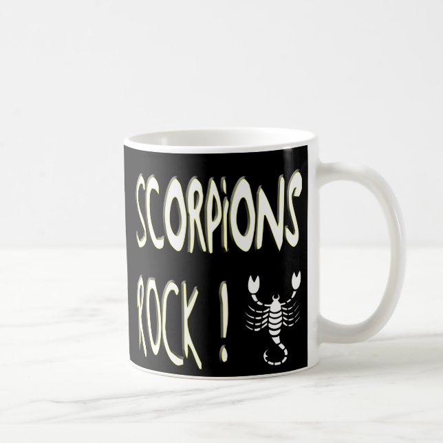 Rocha dos escorpião! Caneca (Direita)
