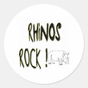 Rocha dos Rhinos! Etiqueta