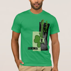 Rocha engodo. T-shirt do dia de St Patrick