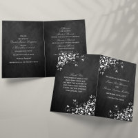 Rochas Brancas No Programa Bi-Fold De Casamento De