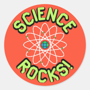 Rochas da ciência! Etiquetas