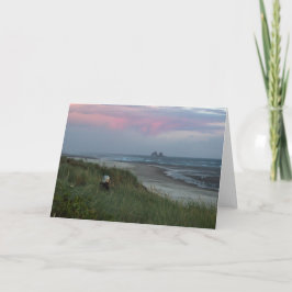 Rochas gêmeas com cartão da mulher