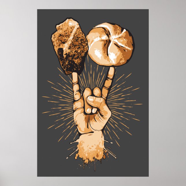 Rock and Roll Poster (Frente)