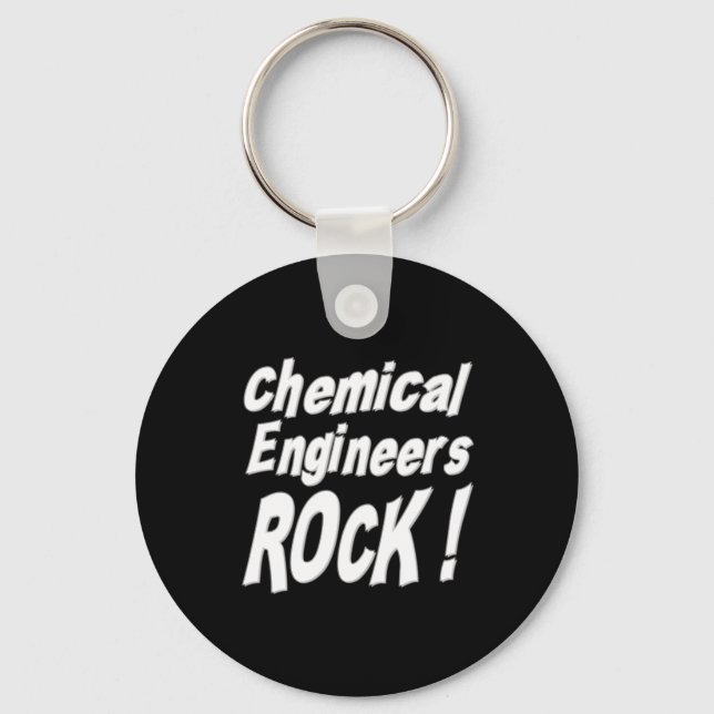 Rock de Engenheiros Químicos! Chaveiro (Frente)