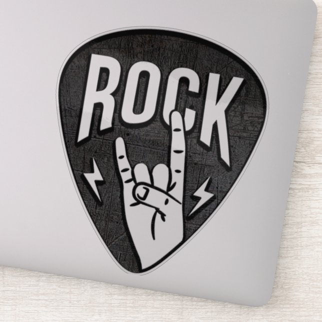 Rock, Estilo, Legal, adesivo (Detalhe)